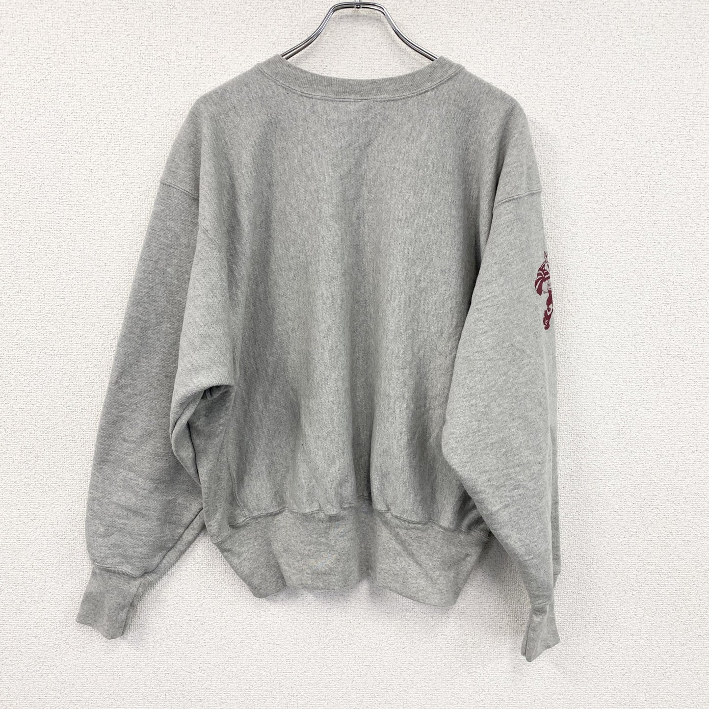 Champion　チャンピオン　リバースウィーブ　スウェット/トレーナー　アーチプリント　グレー　Lサイズ