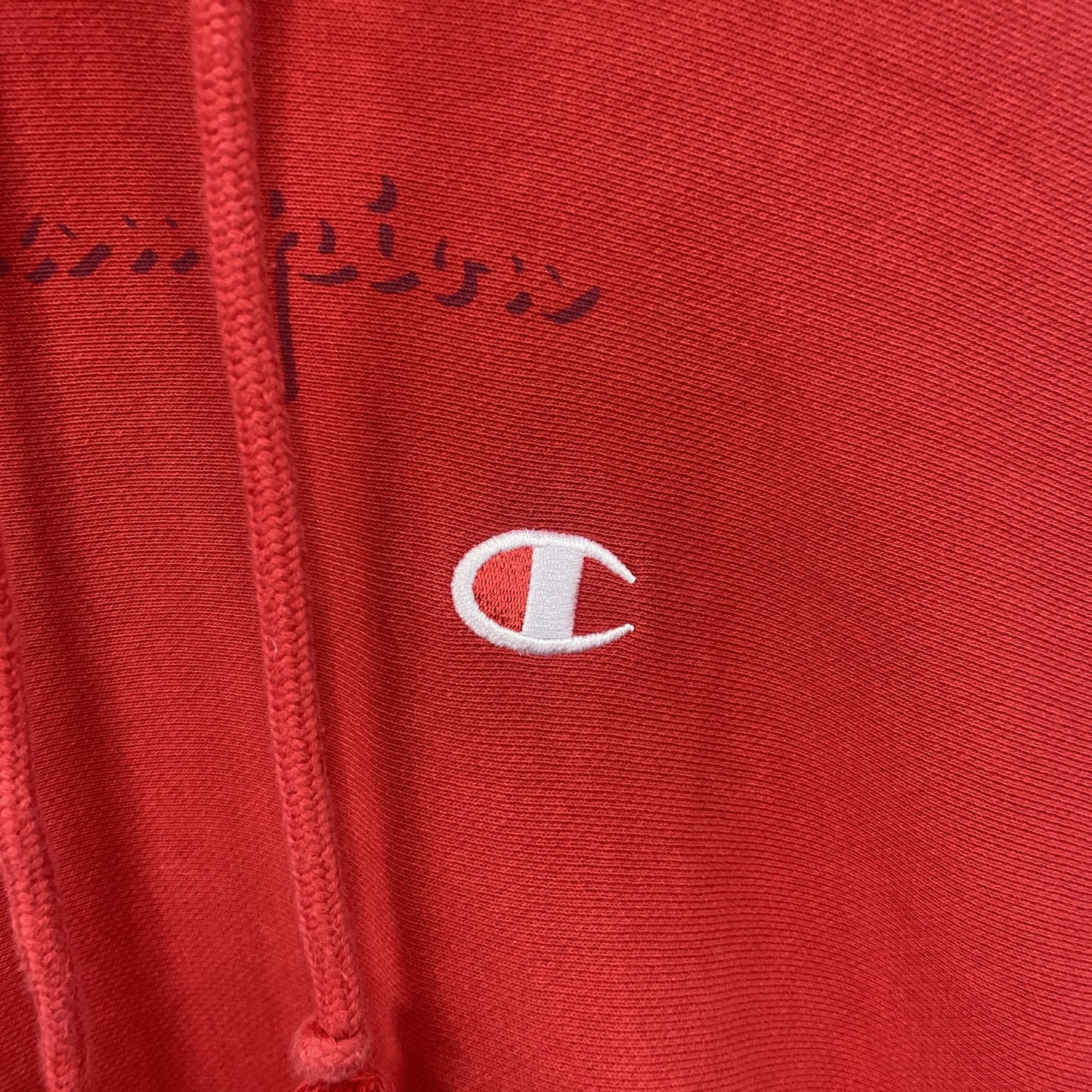 champion　チャンピオン　リバースウィーブ　スウェットパーカー/フーディ　赤　レッド
