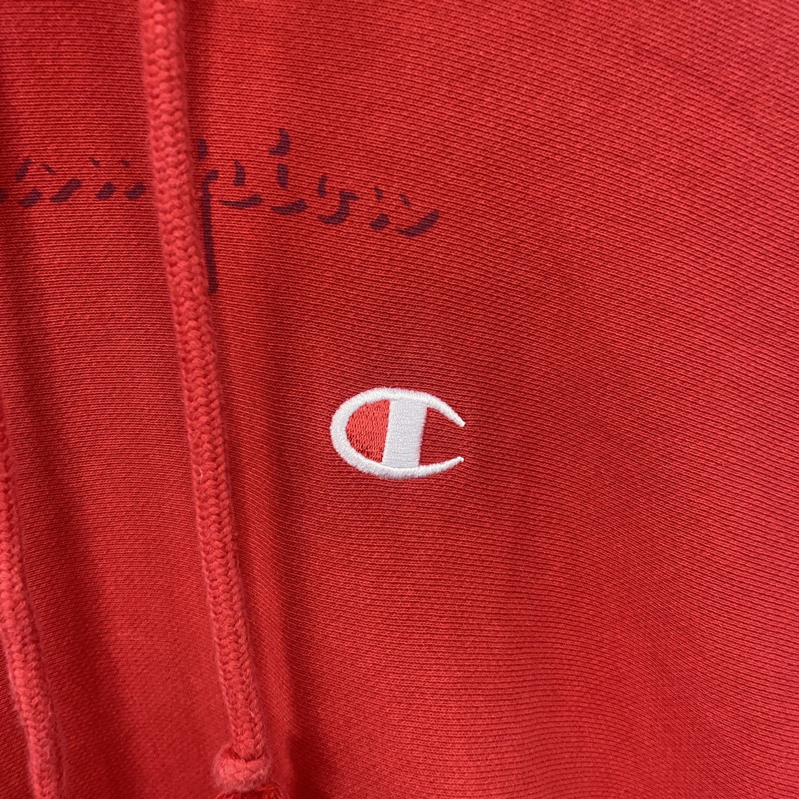 champion　チャンピオン　リバースウィーブ　スウェットパーカー/フーディ　赤　レッド