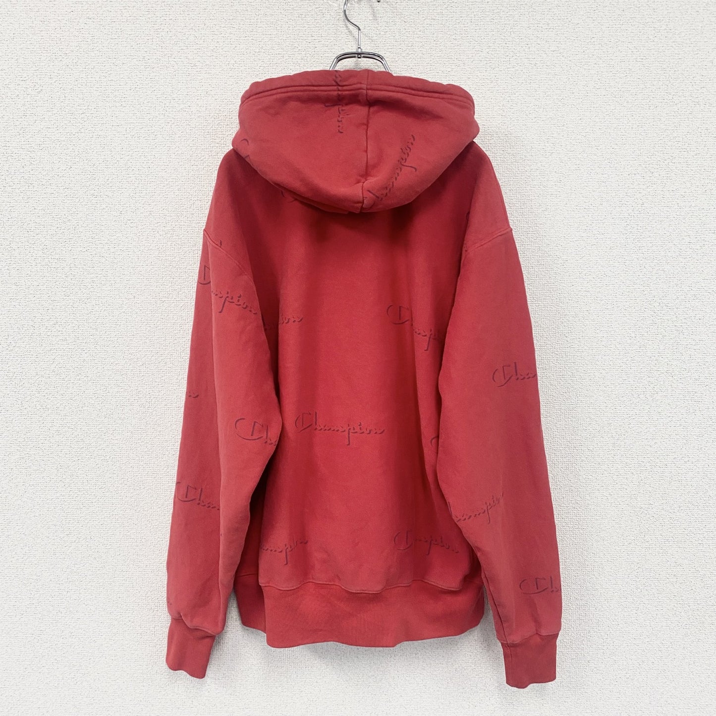 champion　チャンピオン　リバースウィーブ　スウェットパーカー/フーディ　赤　レッド