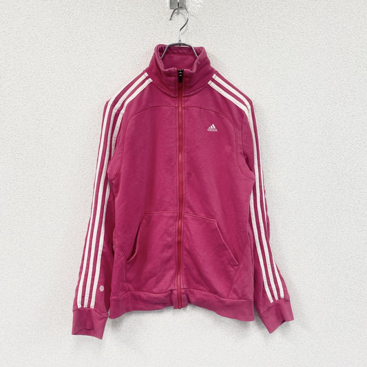 adidas essentials　アディダス　トラックジャケット/ジャージ　ピンク　2XOTサイズ