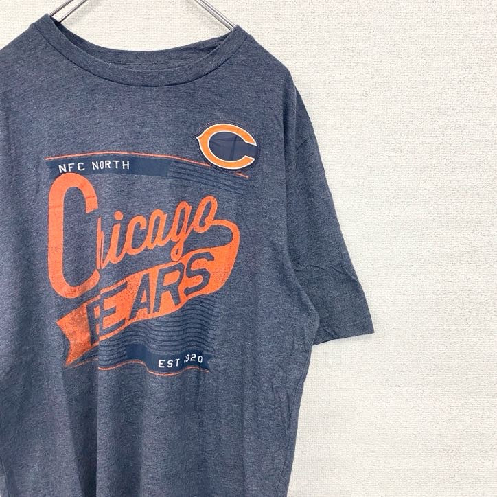 古着 used　NFL　半袖オフィシャルプリントTシャツ　アメフト　シカゴベアーズ　CHICAGO BEARS　XLサイズ