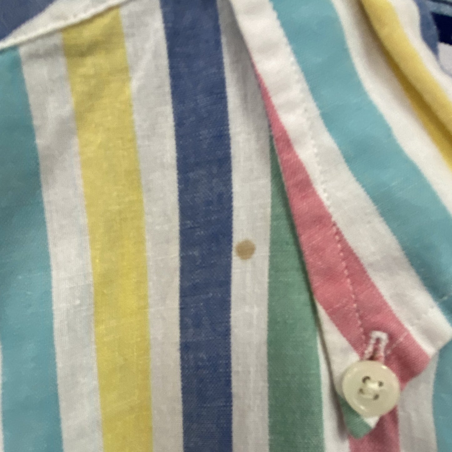 TOMMY HILFIGER　トミーヒルフィガー　長袖シャツ　ストライプ柄　マルチカラー　Mサイズ