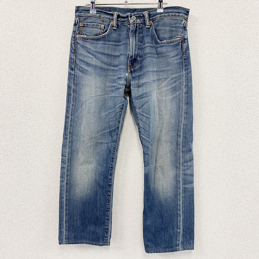 Levi's　リーバイス　505　デニムパンツ/ジーンズ　ジップフライ　縦落ち　鬼ヒゲ　インディゴ　W32サイズ