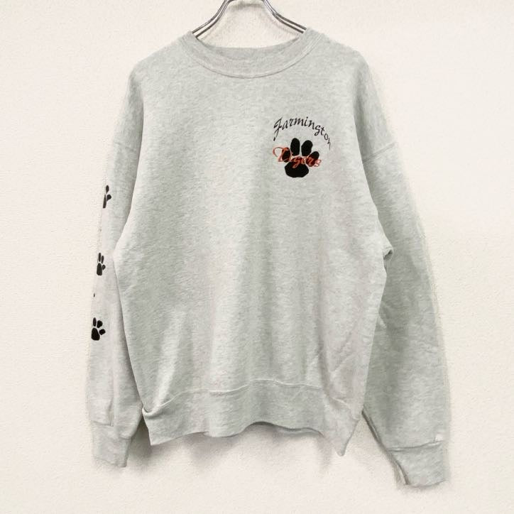 Farmington Tigers Lacrosse　ファミリントンタイガースラクロス　スウェット　トレーナー　灰色　グレー　古着