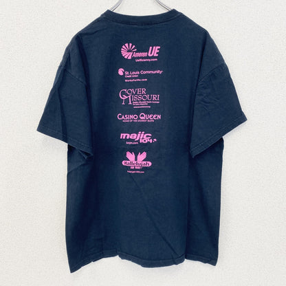 古着 used　GILDAN ギルダン　半袖プリントTシャツ　Sista Strut　クルーネック　春夏服　レトロ　黒　Lサイズ