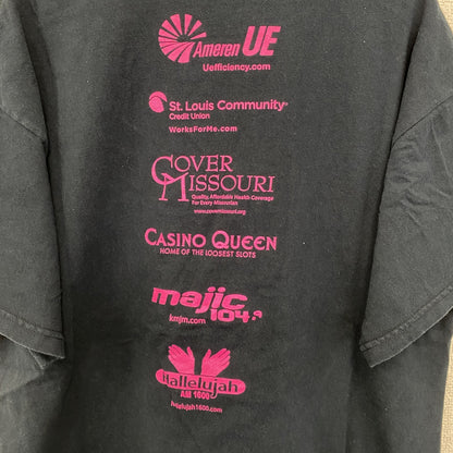 古着 used　GILDAN ギルダン　半袖プリントTシャツ　Sista Strut　クルーネック　春夏服　レトロ　黒　Lサイズ