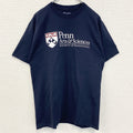 古着 used　champion　チャンピオン　半袖カレッジプリントTシャツ　ペンシルベニア大学　ネイビー　紺　Mサイズ