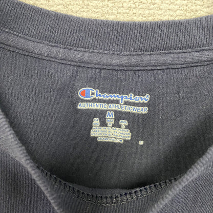 古着 used　champion　チャンピオン　半袖カレッジプリントTシャツ　ペンシルベニア大学　ネイビー　紺　Mサイズ