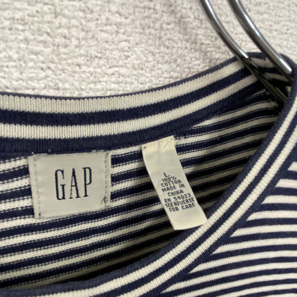 GAP　ギャップ　半袖Tシャツ　ボーダー柄　Lサイズ