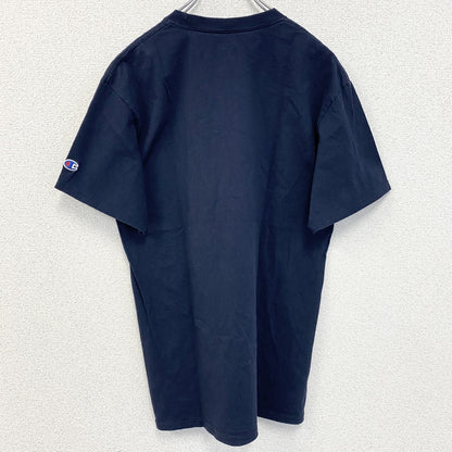 古着 used　champion　チャンピオン　半袖カレッジプリントTシャツ　ペンシルベニア大学　ネイビー　紺　Mサイズ