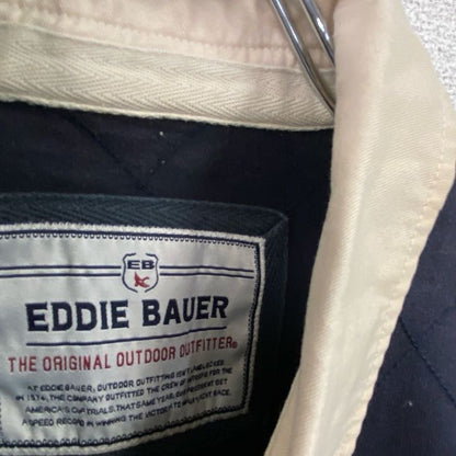 Eddie Bauer　エディーバウアー　長袖ラガーシャツ　黒　ブラック