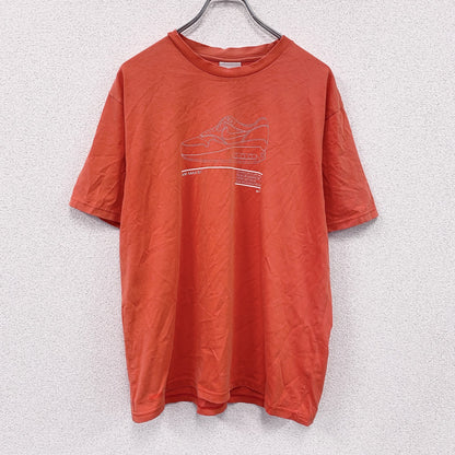 00s　NIKE　ナイキ　AIR MAX87　ヴィンテージ　半袖Tシャツ　オレンジ　Lサイズ