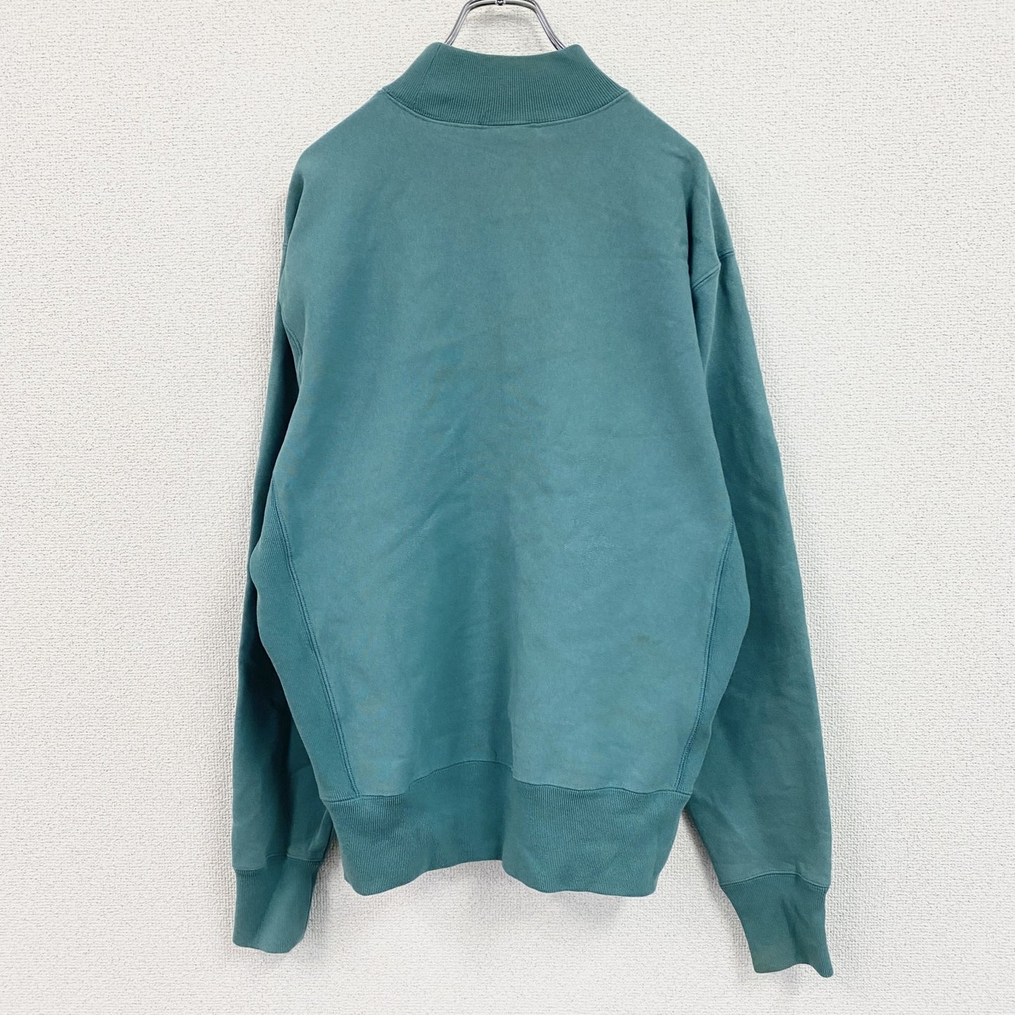 Champion　チャンピオン　リバースウィーブ　ハイネックスウェット/トレーナー　エメラルドグリーン　Mサイズ