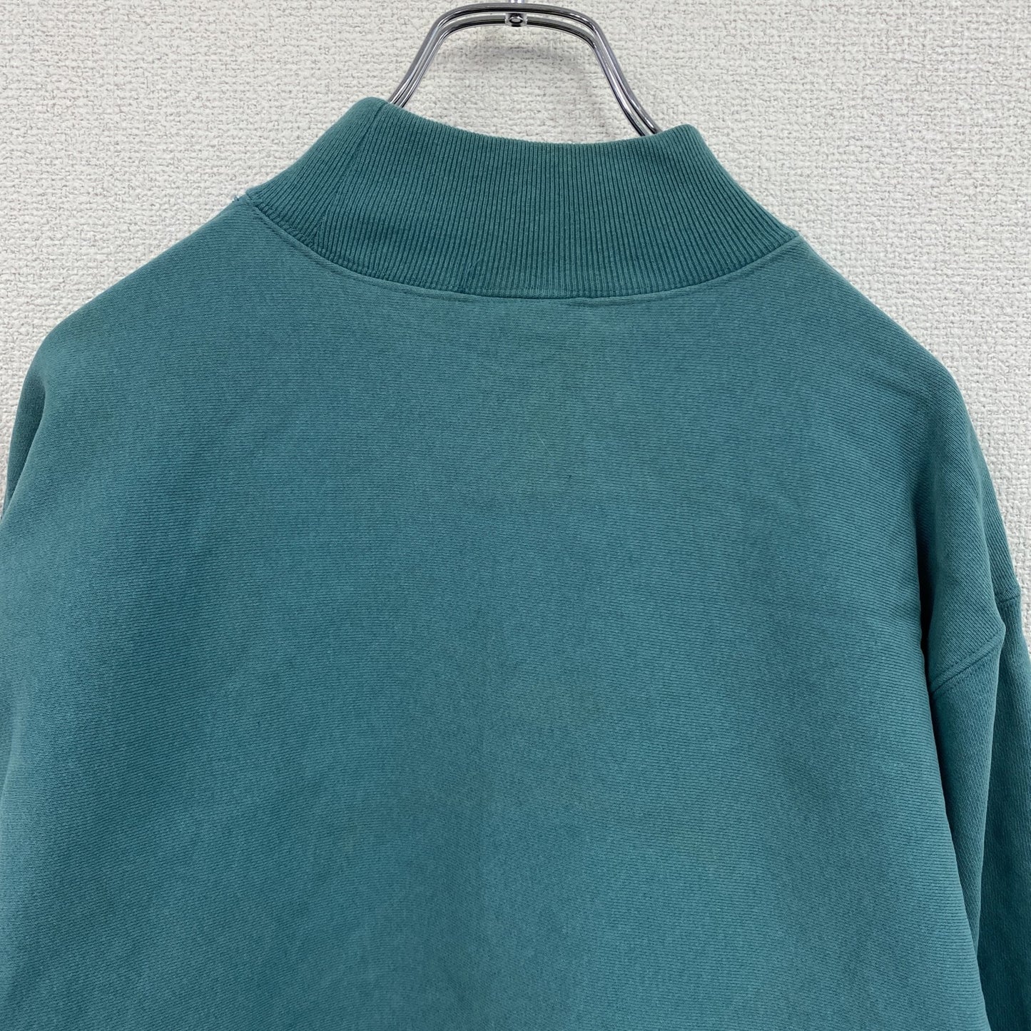 Champion　チャンピオン　リバースウィーブ　ハイネックスウェット/トレーナー　エメラルドグリーン　Mサイズ