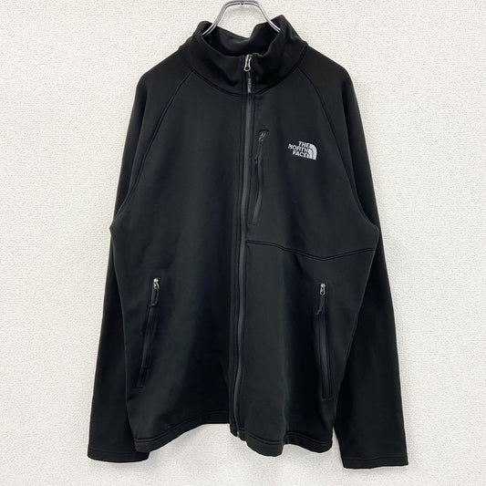 THE NORTH FACE　ザノースフェイス　フルジップフリースジャケット/ボアジャケット　黒　ブラック　XLサイズ