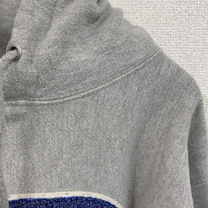Champion　チャンピオン　リバースウィーブ　スウェットパーカー/フーディー　デカロゴ　霜降りグレー　Lサイズ