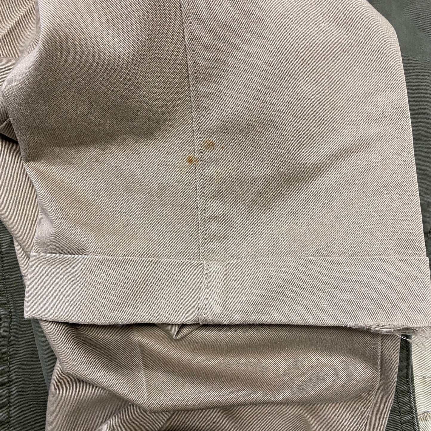 00s　Eddie Bauer　エディーバウアー　KHAKIS　チノパンツ　ツータック　ヴィンテージ　ベージュ　W30サイズ