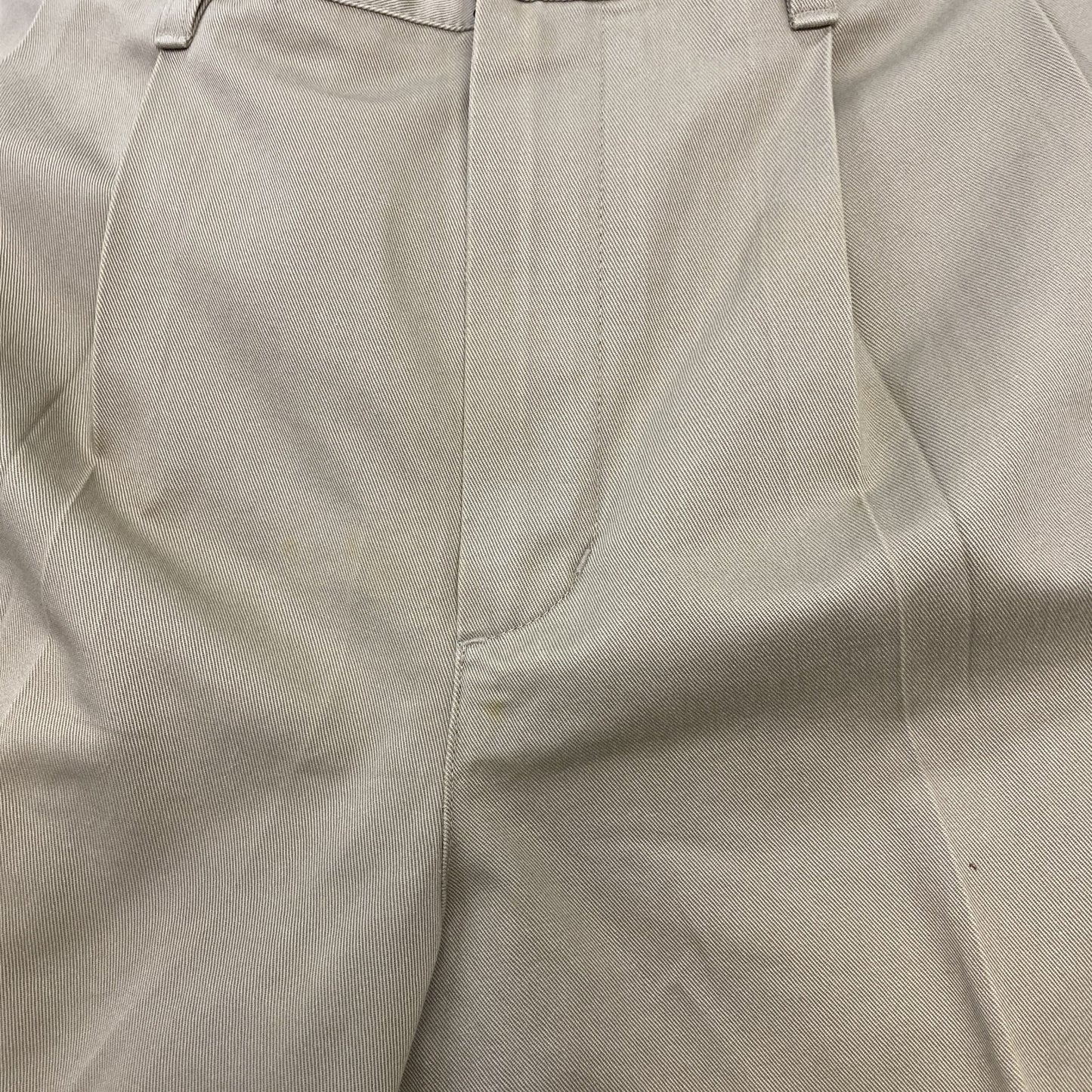00s　Eddie Bauer　エディーバウアー　KHAKIS　チノパンツ　ツータック　ヴィンテージ　ベージュ　W30サイズ