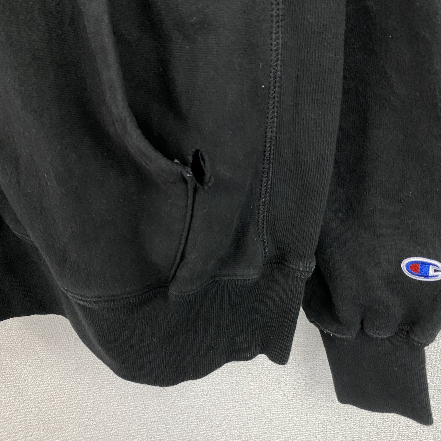 Champion　チャンピオン　リバースウィーブ　スウェットパーカー/フーディー　黒　ブラック　Mサイズ