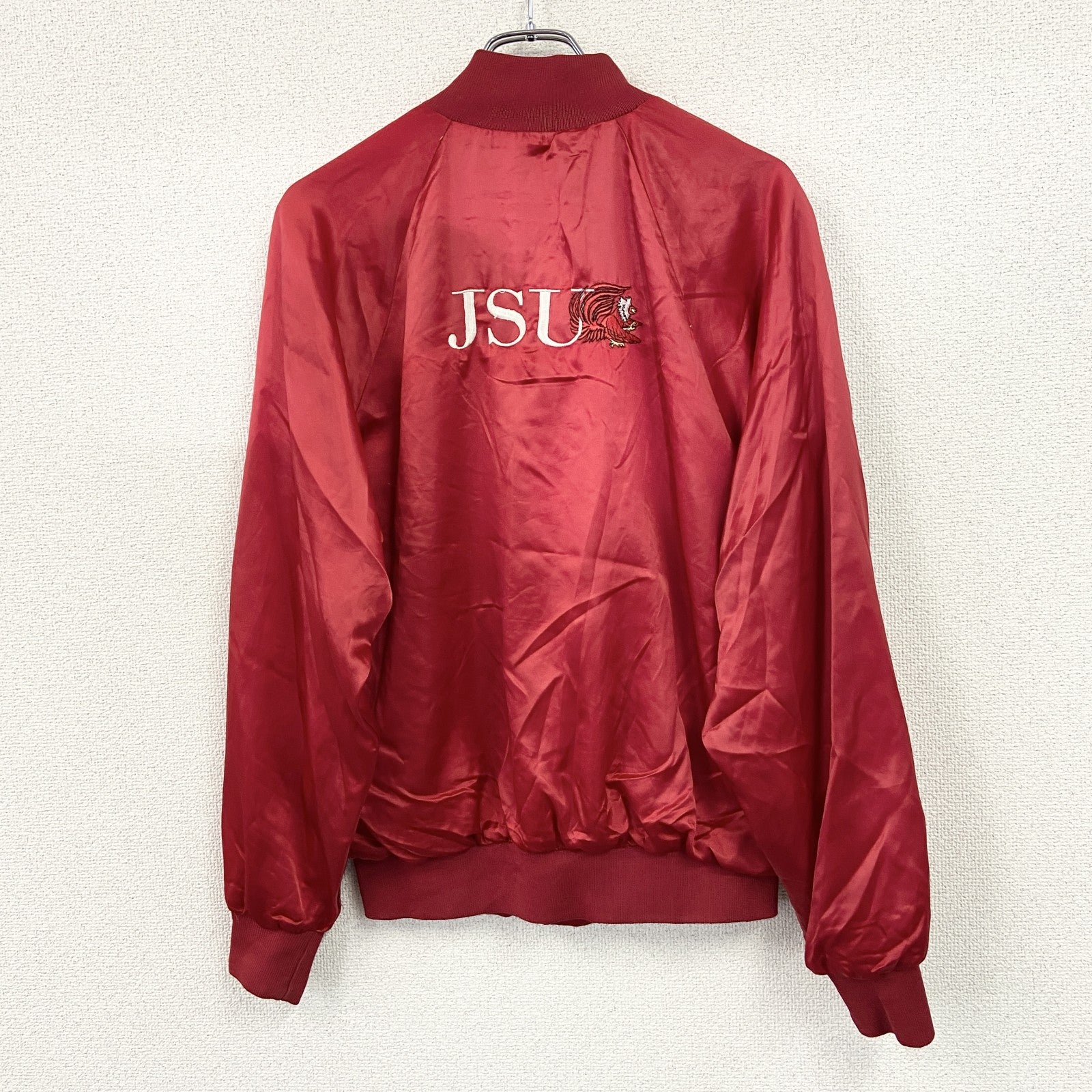 ナイロンジャケット　JSL　赤　レッド　Mサイズ