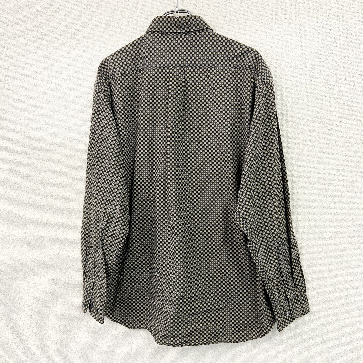 Eddie Bauer　エディーバウアー　長袖シャツ　総柄　マルチカラー