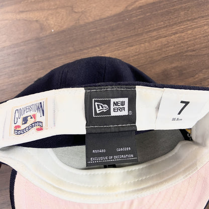 NEW ERA　ニューエラ　ニューヨークヤンキース　6パネルキャップ　ベースボールキャップ　紺　ネイビー　7サイズ