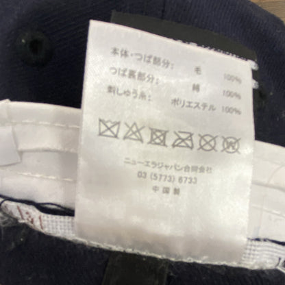 NEW ERA　ニューエラ　ニューヨークヤンキース　6パネルキャップ　ベースボールキャップ　紺　ネイビー　7サイズ