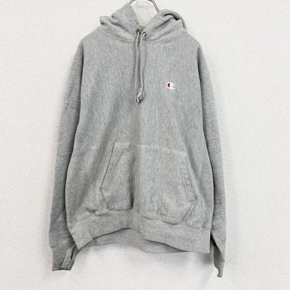 Champion　チャンピオン　リバースウィーブ　スウェットパーカー/フーディー　霜降りグレー　Mサイズ