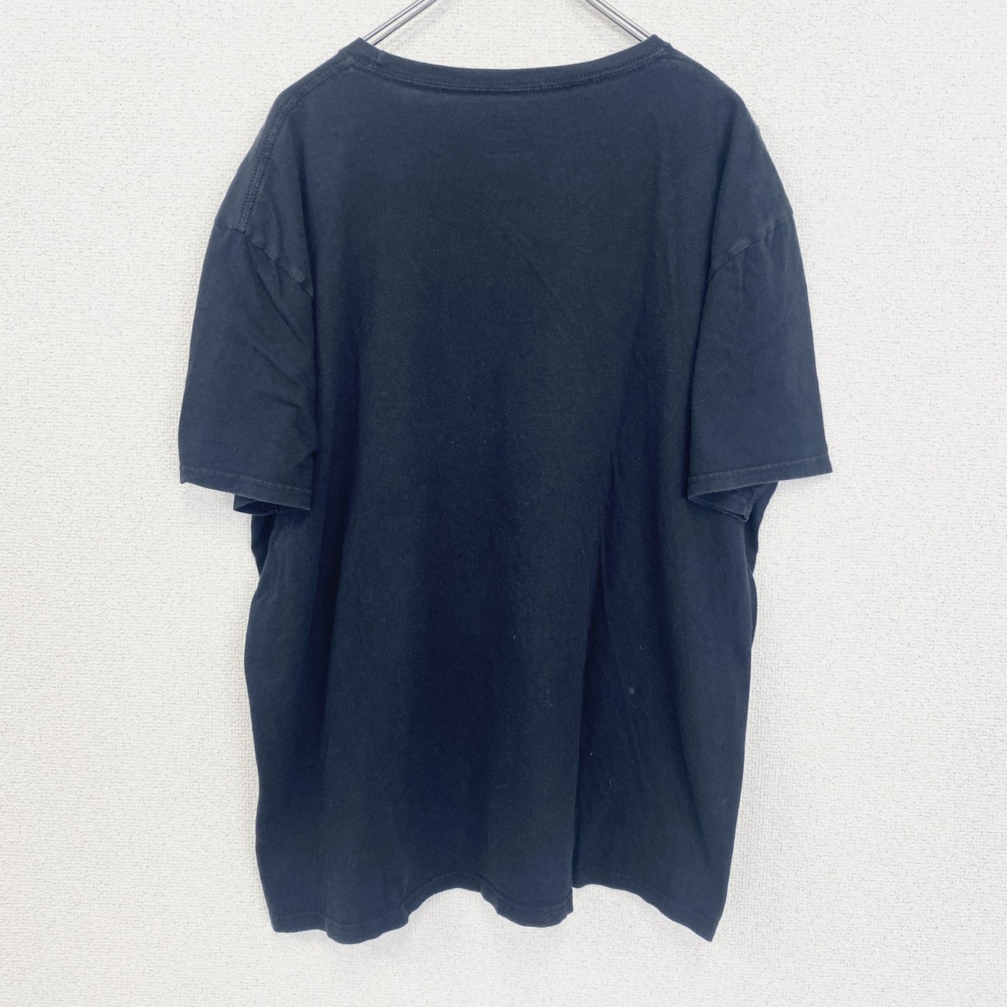 古着 used　DC ディーシー　半袖プリントTシャツ　ベアー　車　ビッグT　クルーネック　春夏服　レトロ　黒　XLサイズ