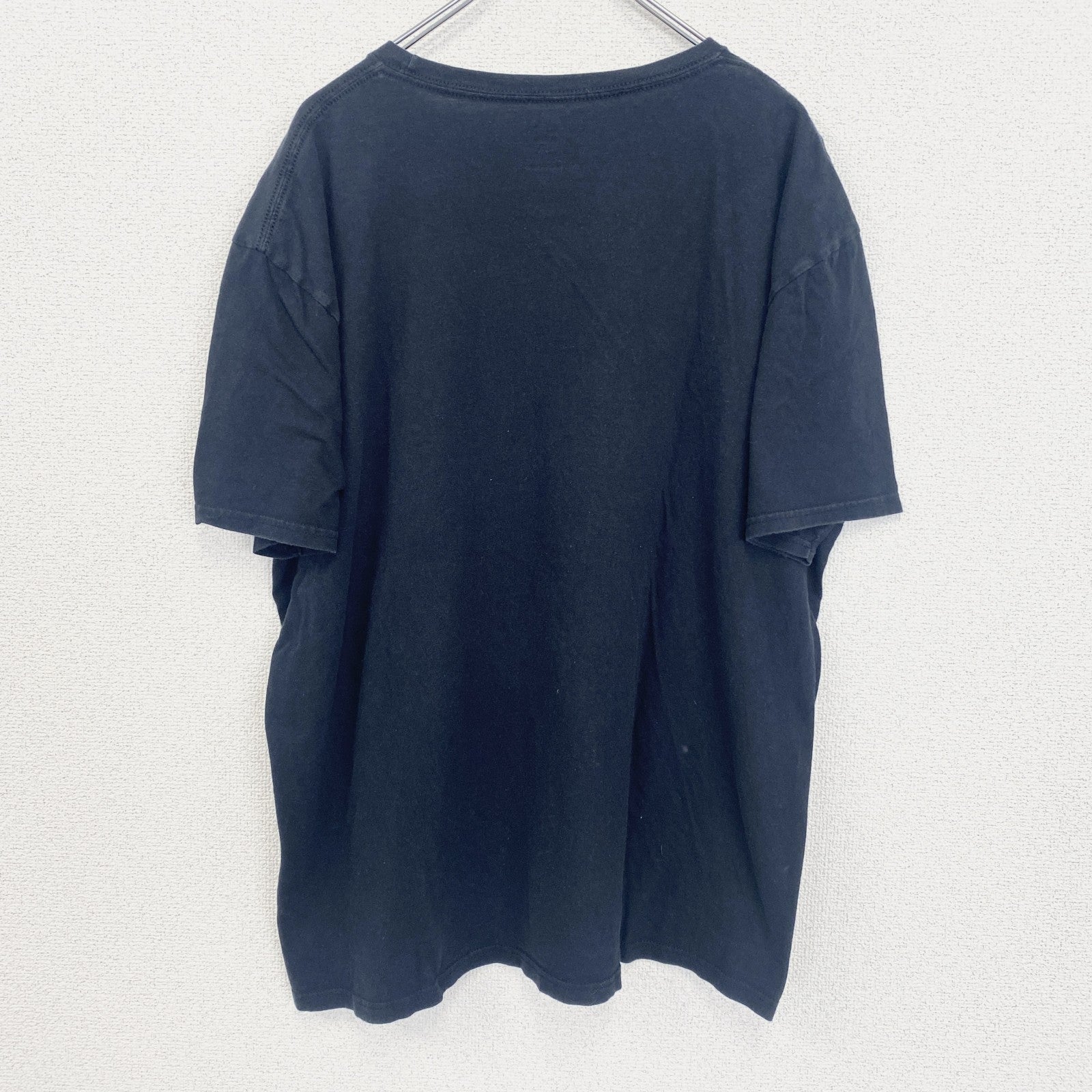 古着 used　DC ディーシー　半袖プリントTシャツ　ベアー　車　ビッグT　クルーネック　春夏服　レトロ　黒　XLサイズ