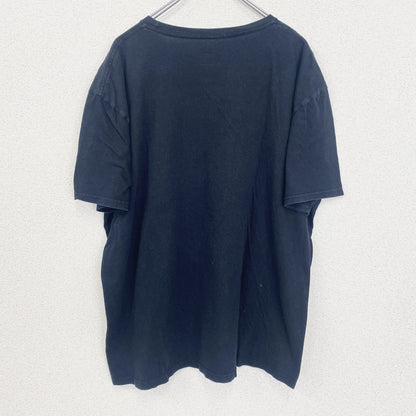 古着 used　DC ディーシー　半袖プリントTシャツ　ベアー　車　ビッグT　クルーネック　春夏服　レトロ　黒　XLサイズ