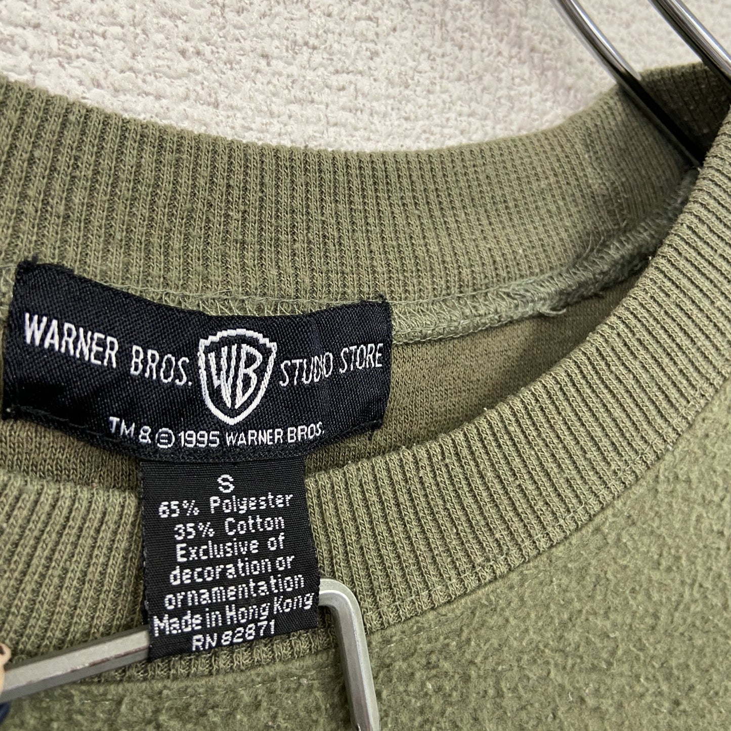 WARNER BROS　ワーナーブラザーズ　スウェット/トレーナー　ルーニーテューンズ　緑　グリーン
