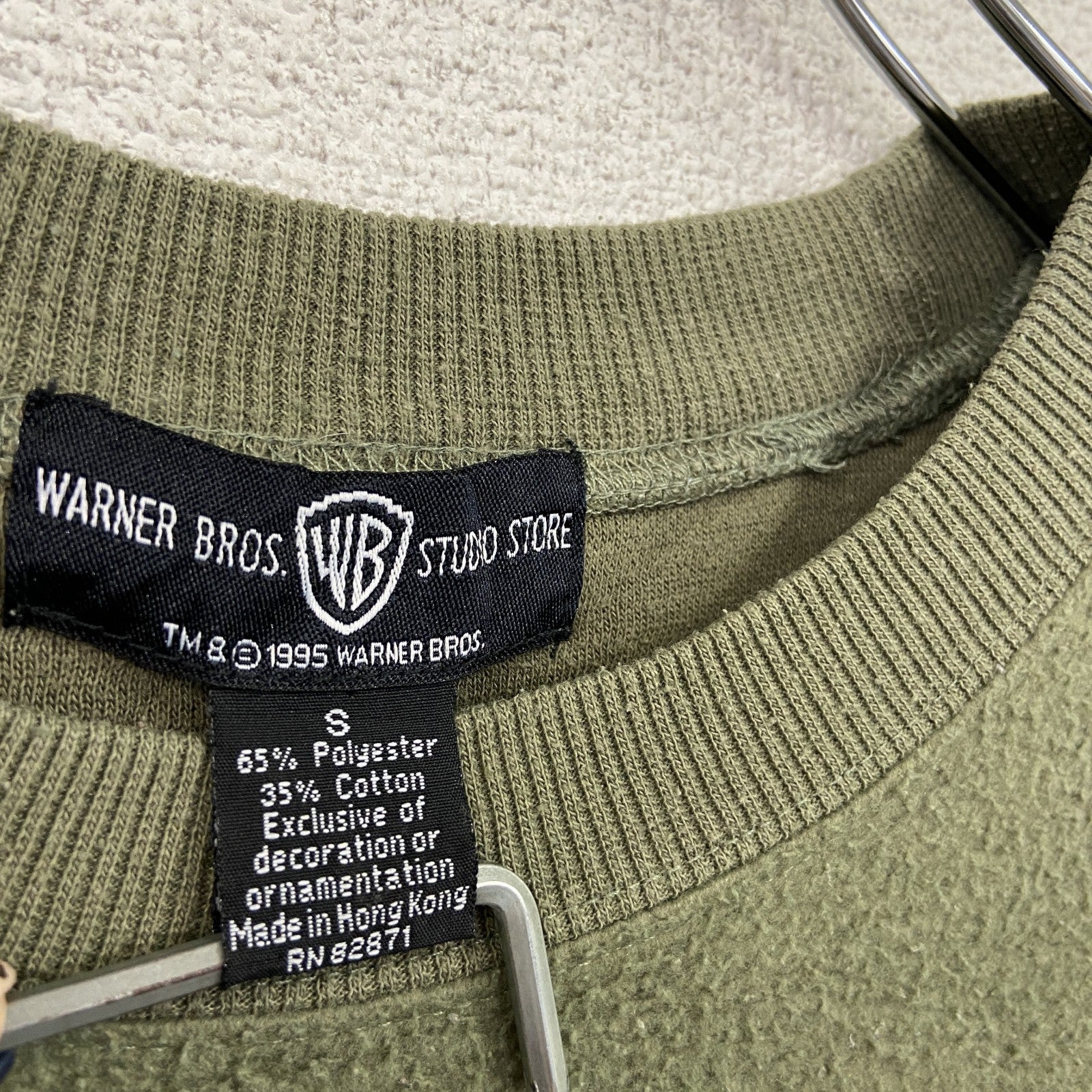 WARNER BROS　ワーナーブラザーズ　スウェット/トレーナー　ルーニーテューンズ　緑　グリーン