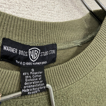 WARNER BROS　ワーナーブラザーズ　スウェット/トレーナー　ルーニーテューンズ　緑　グリーン