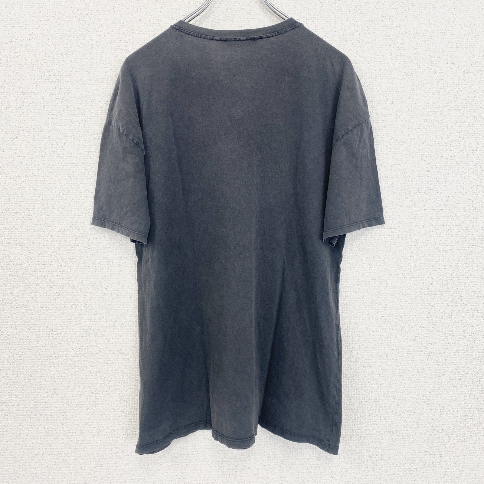 古着 used　ZARA　半袖プリントTシャツ　Disney　ミッキー　ミニー　デイジー　クルーネック　春夏服　　灰色　Mサイズ