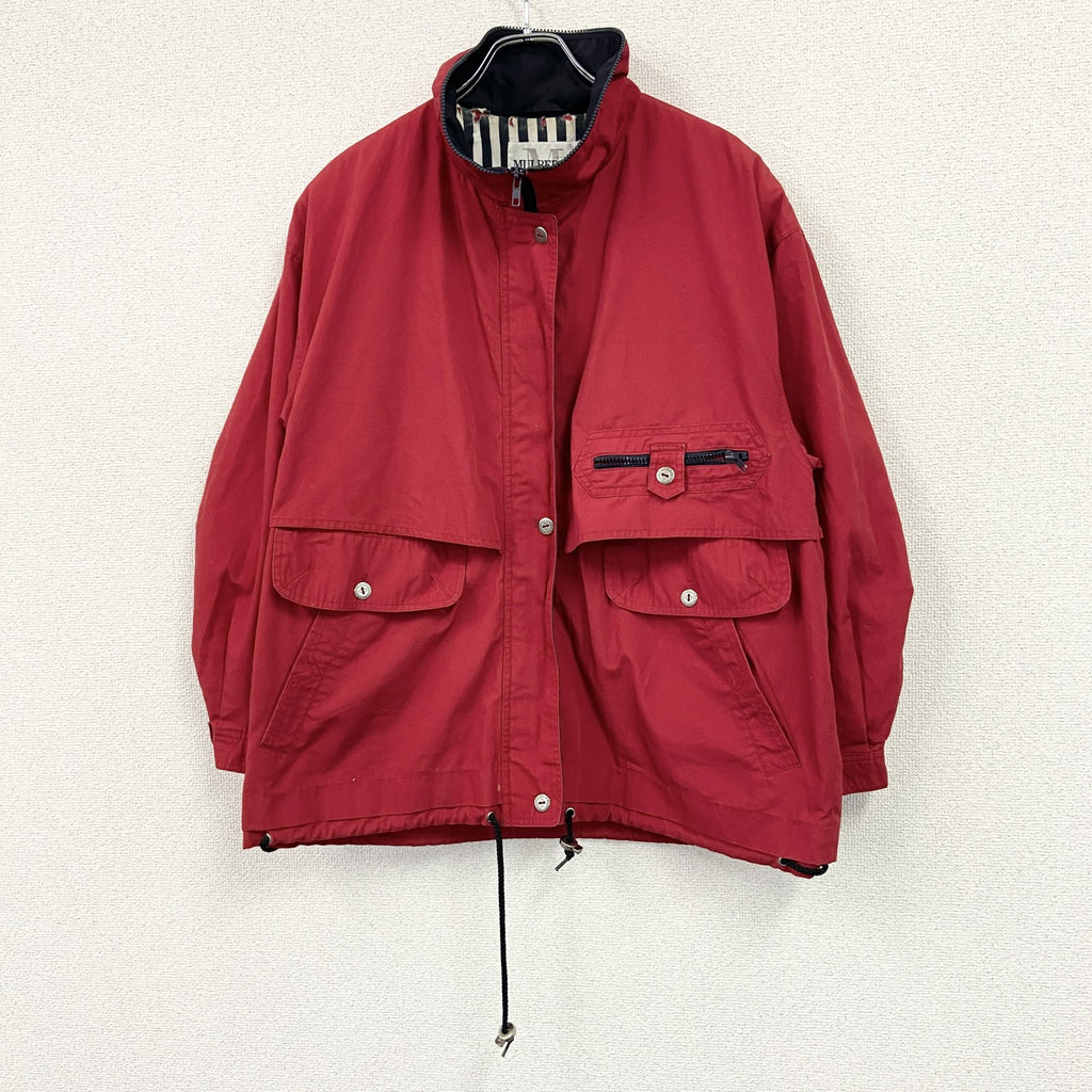 MULBERRY　STREET　マウンテンパーカー　赤　レッド　Lサイズ