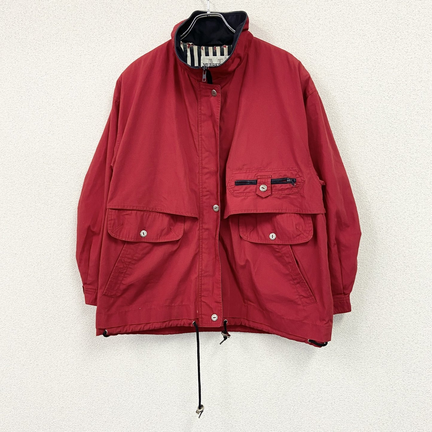 MULBERRY　STREET　マウンテンパーカー　赤　レッド　Lサイズ