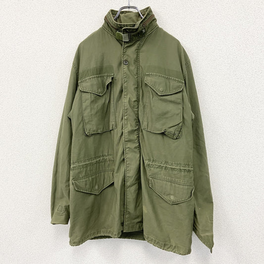 60s～　U.S.ARMY　米軍　M-65　フィールドジャケット　ミリタリージャケット　SCOVILLジップ　カーキ　