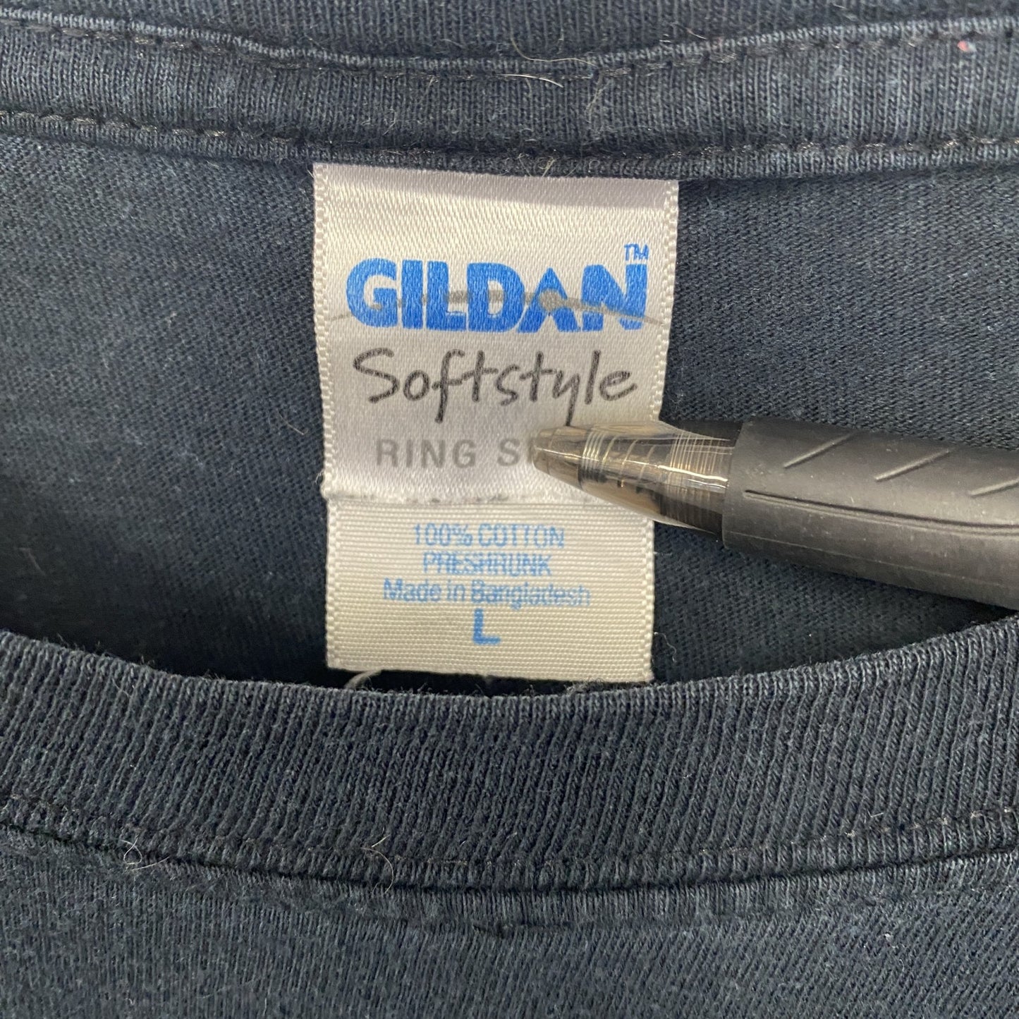 古着 used　GILDAN ギルダン　半袖プリントTシャツ　LEGO　レゴ　クルーネック　春夏服　黒　カジュアル　Lサイズ