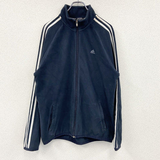 adidas　アディダス　フリーストラックジャケット/ジャージ　紺　ネイビー　Lサイズ