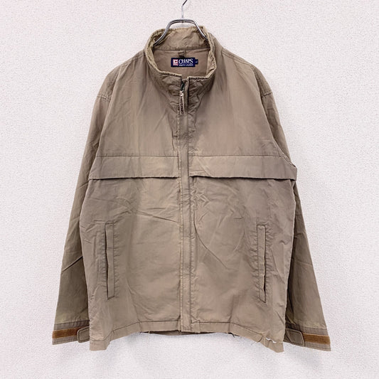 ～90s　CHAPS　チャップス　ラルフローレン　ブルゾン/スイングトップ　ヴィンテージ　ベージュ　Lサイズ