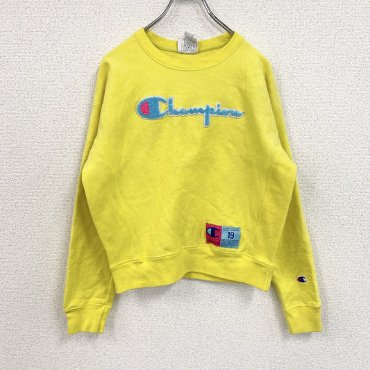 Champion　チャンピオン　リバースウィーブ　スウェット/トレーナー　黄色　イエロー　Sサイズ