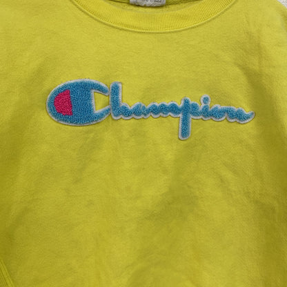 Champion　チャンピオン　リバースウィーブ　スウェット/トレーナー　黄色　イエロー　Sサイズ