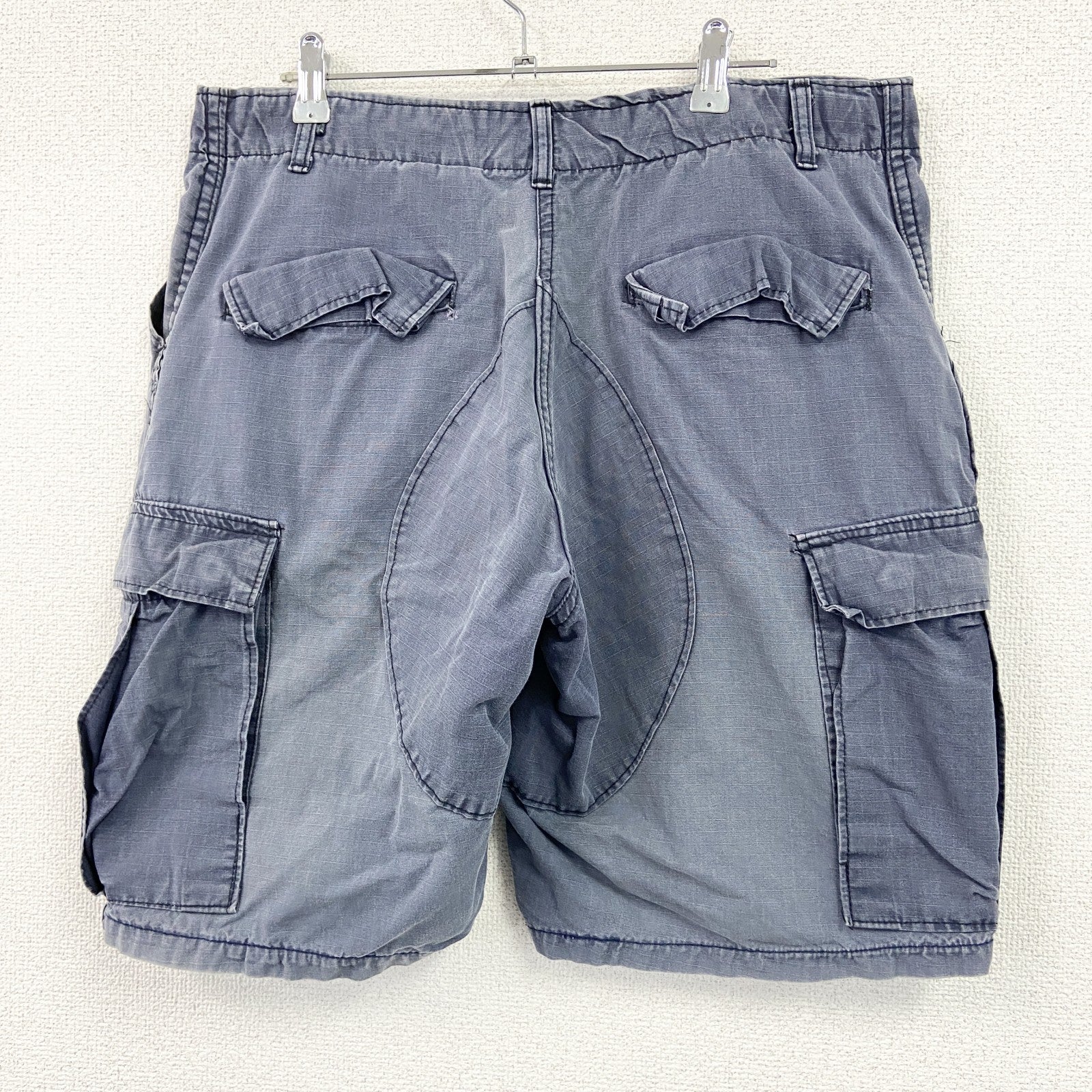 ハーフカーゴパンツ/ショートパンツ　紺　ネイビー　Mサイズ