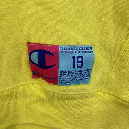 Champion　チャンピオン　リバースウィーブ　スウェット/トレーナー　黄色　イエロー　Sサイズ