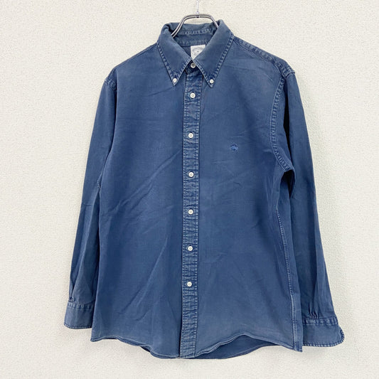 Brooks Brothers　ブルックスブラザーズ　長袖シャツ　ボタンダウンシャツ　青　ブルー　Mサイズ