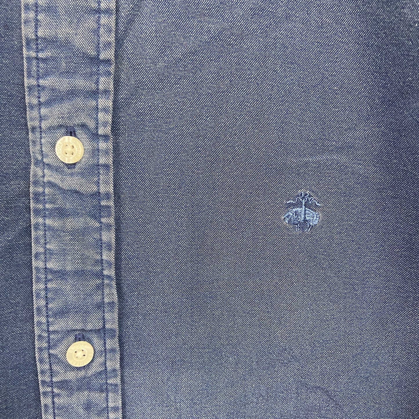 Brooks Brothers　ブルックスブラザーズ　長袖シャツ　ボタンダウンシャツ　青　ブルー　Mサイズ