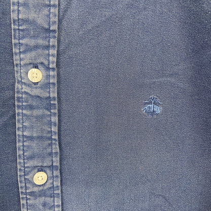 Brooks Brothers　ブルックスブラザーズ　長袖シャツ　ボタンダウンシャツ　青　ブルー　Mサイズ