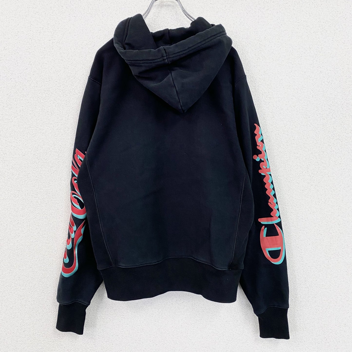 Champion　チャンピオン　コカ・コーラ　リバースウィーブ　スウェットパーカー/フーディー　黒　ブラック　Mサイズ